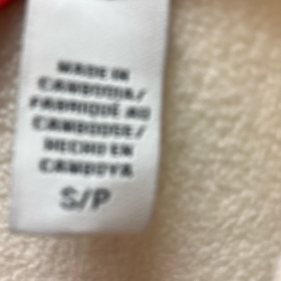 Izod fleece lined off white jacket - Picture 7 of 7